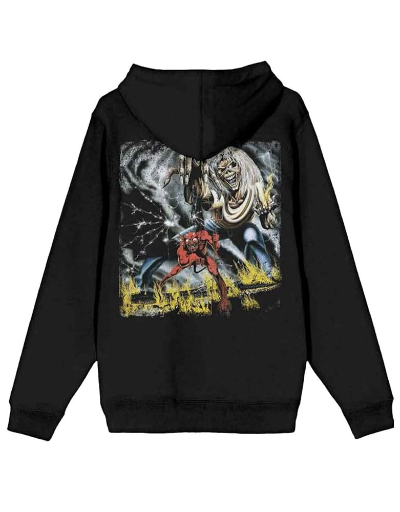 80s Iron Maiden 「魔力の刻印」ペイントスウェット(XL) Iron Maiden Shirt Beast Over Hammersmith Licensed